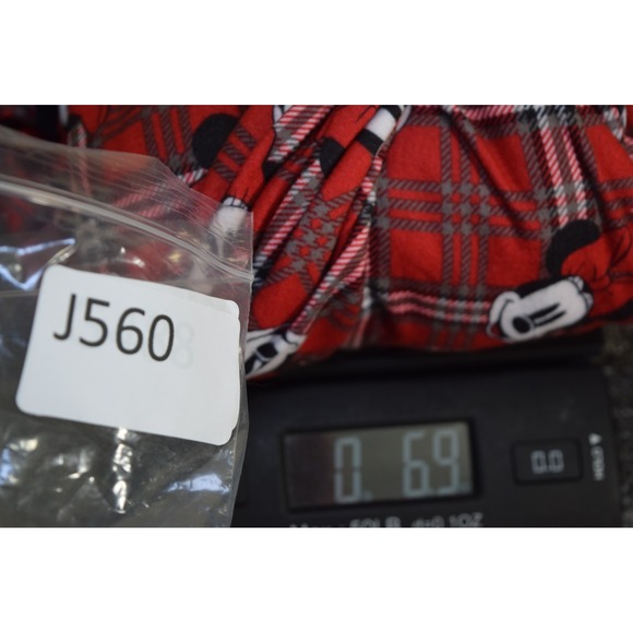 DISNEY Minnie Mouse Red Plaid Soft Flannel Nightgown GIRLS 10 Christmas - Picture 11 of 11